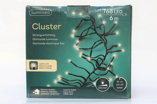 Lichterkette "Cluster" 6m