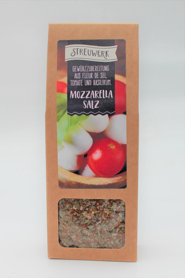 Streuwerk Mozzarella-Salz